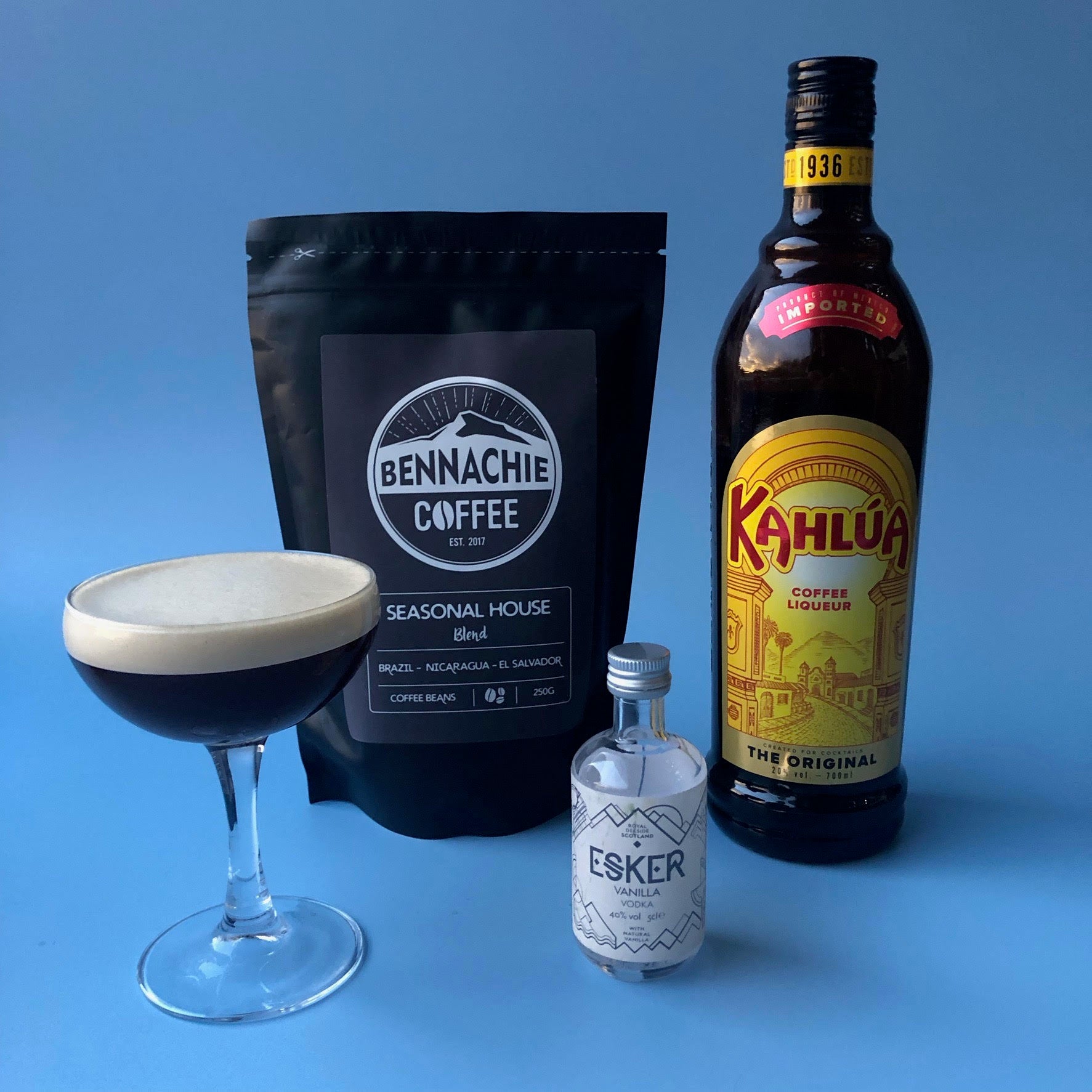 Bennachie Coffee x Esker Spirits: Espresso Martini