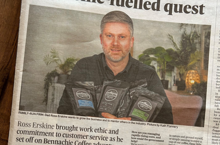 Meet Ross Erskine: The Heart and Soul Behind Bennachie Coffee