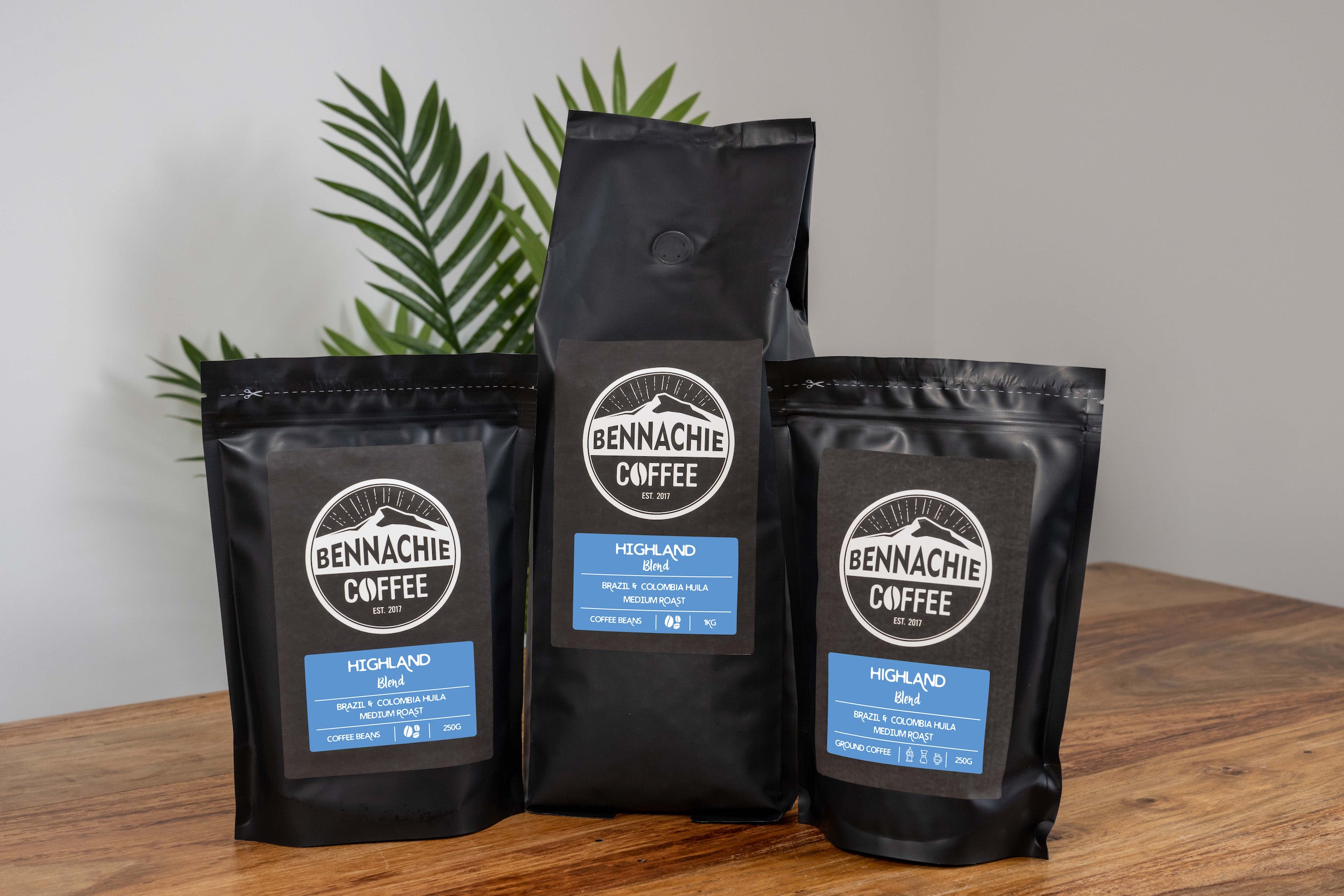 250g Ground and Whole Beans Coffee