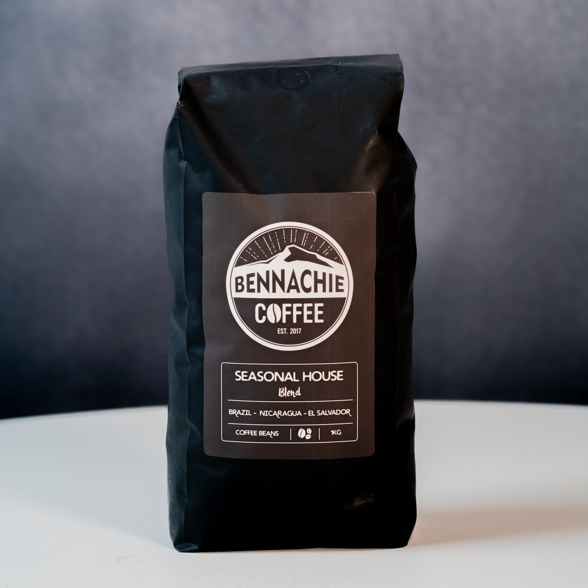 1kg - Seasonal House Blend Coffee Beans - Bennachie Coffee