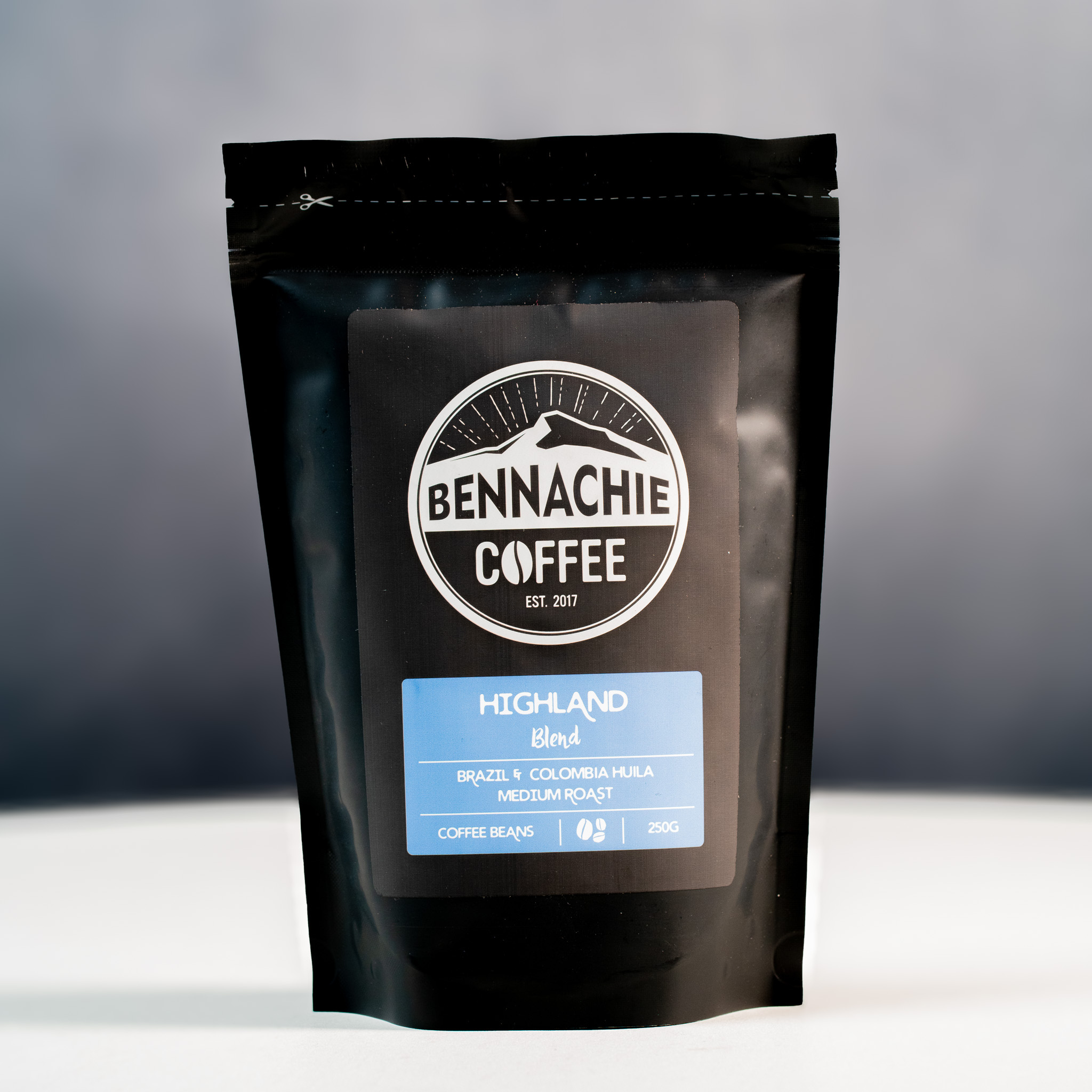 250g - Highland Blend - Bennachie Coffee