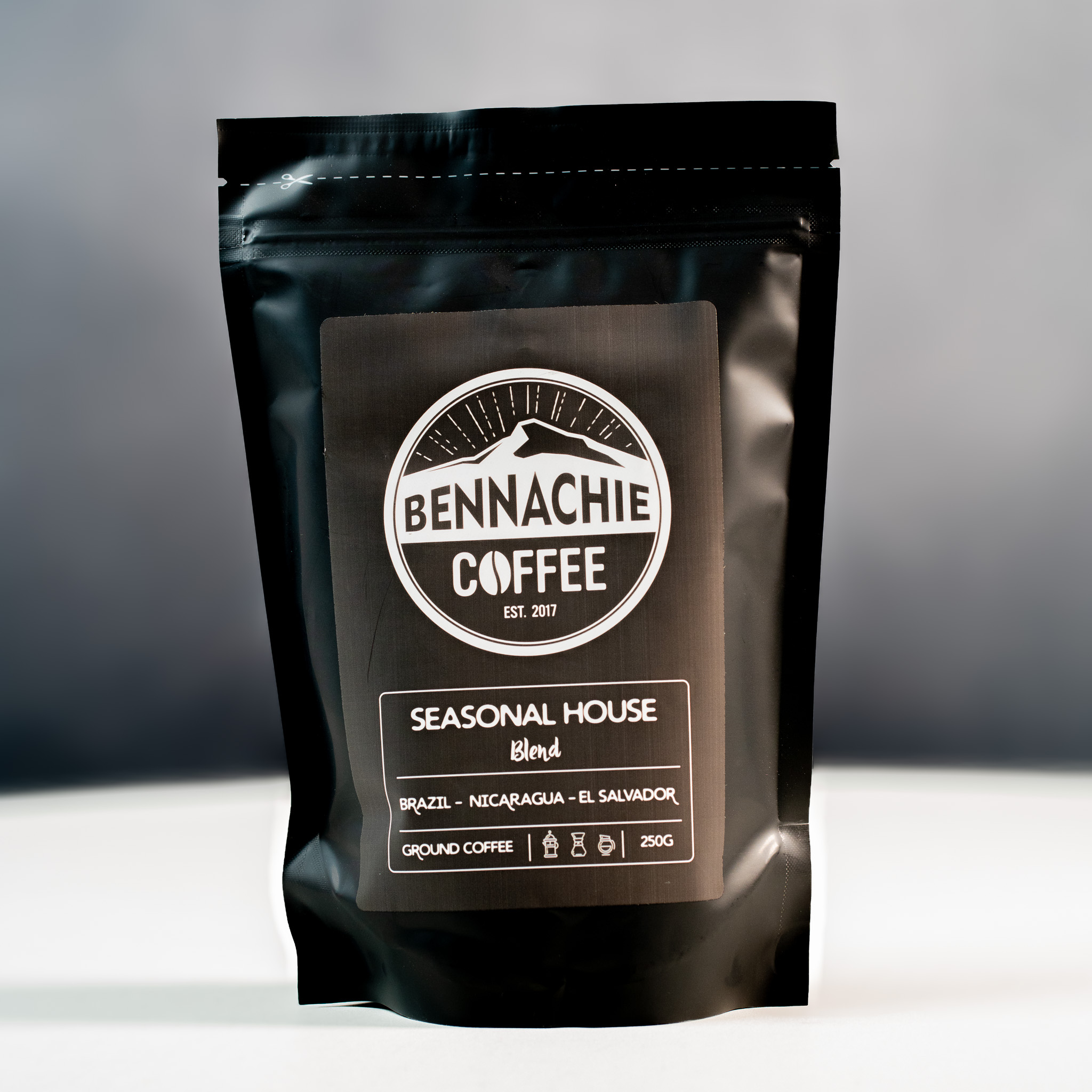 250g - Seasonal House Blend - Bennachie Coffee