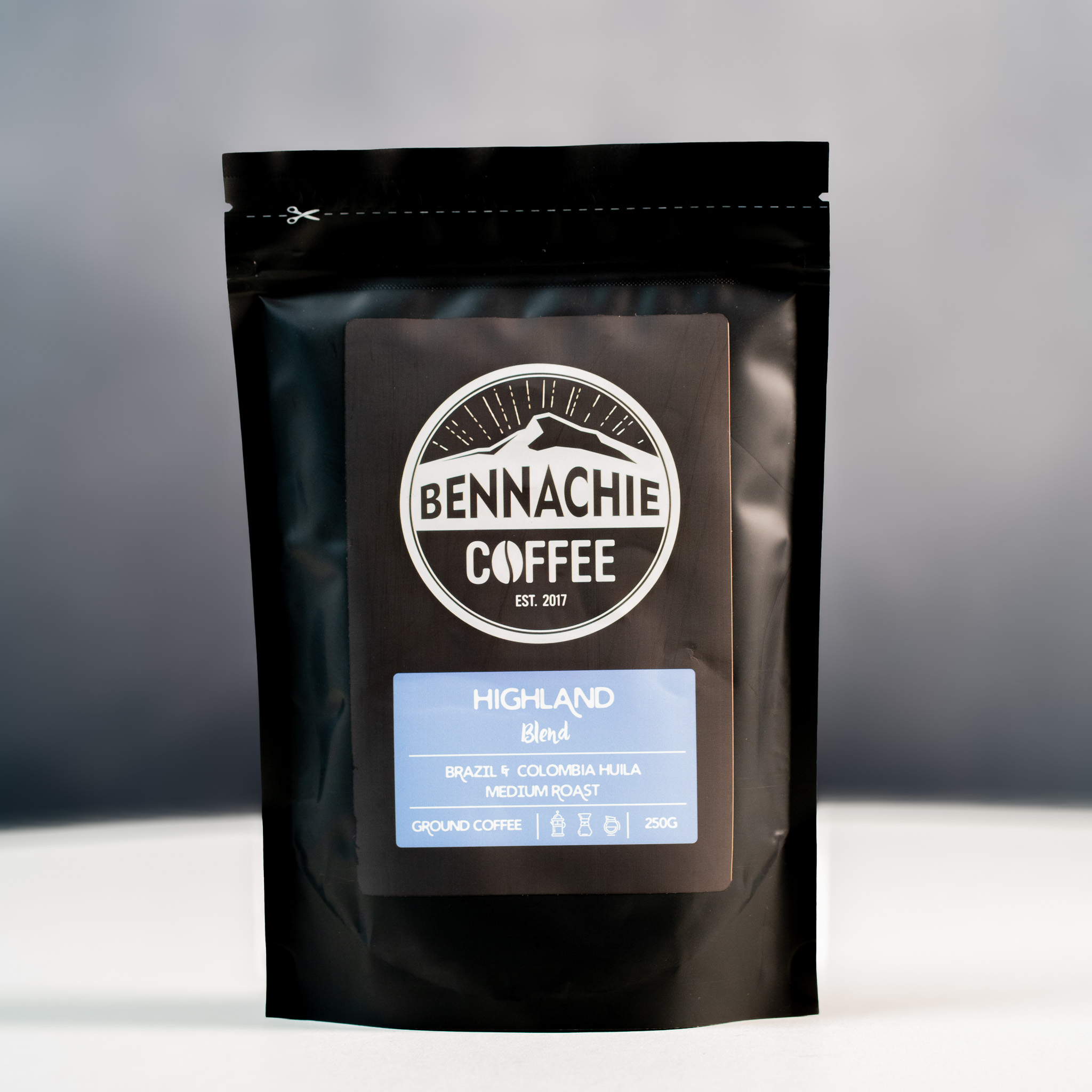 250g - Highland Blend - Bennachie Coffee
