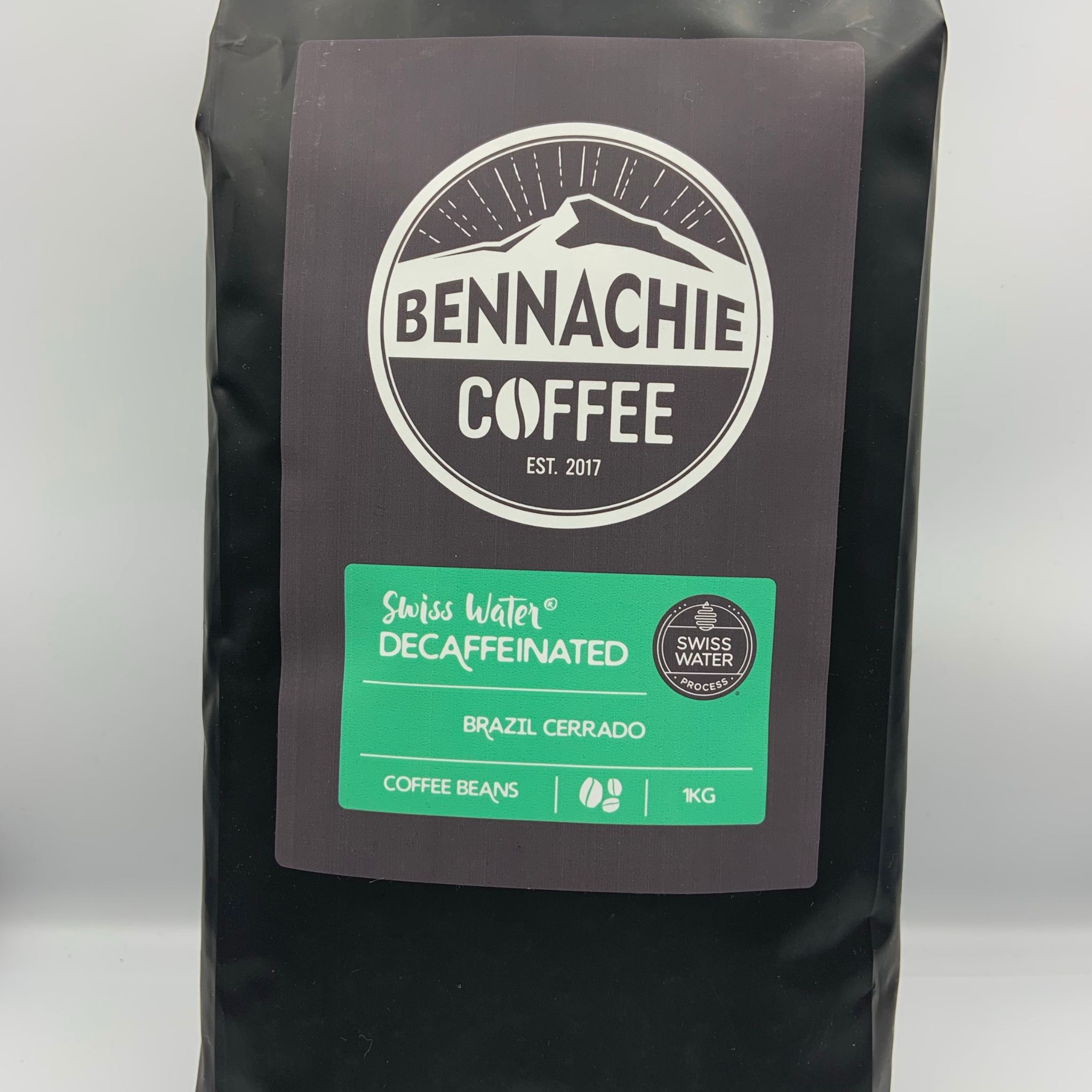 1kg - Decaf, Swiss Water Process - Bennachie Coffee