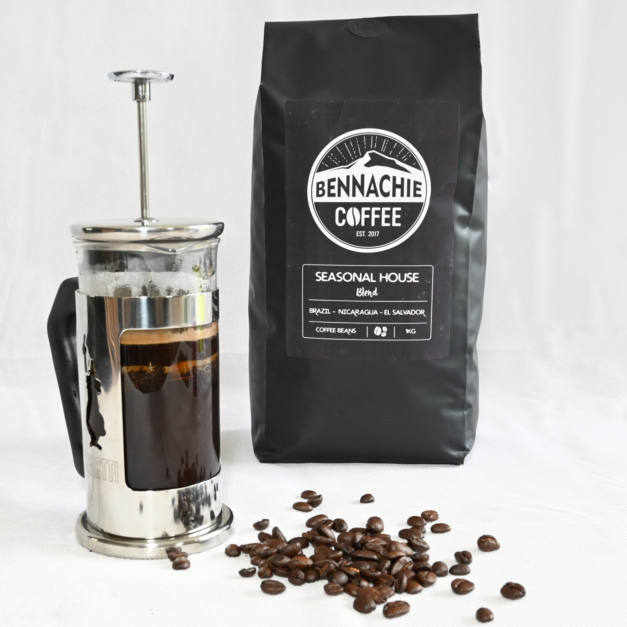 1kg - Seasonal House Blend Coffee Beans - Bennachie Coffee