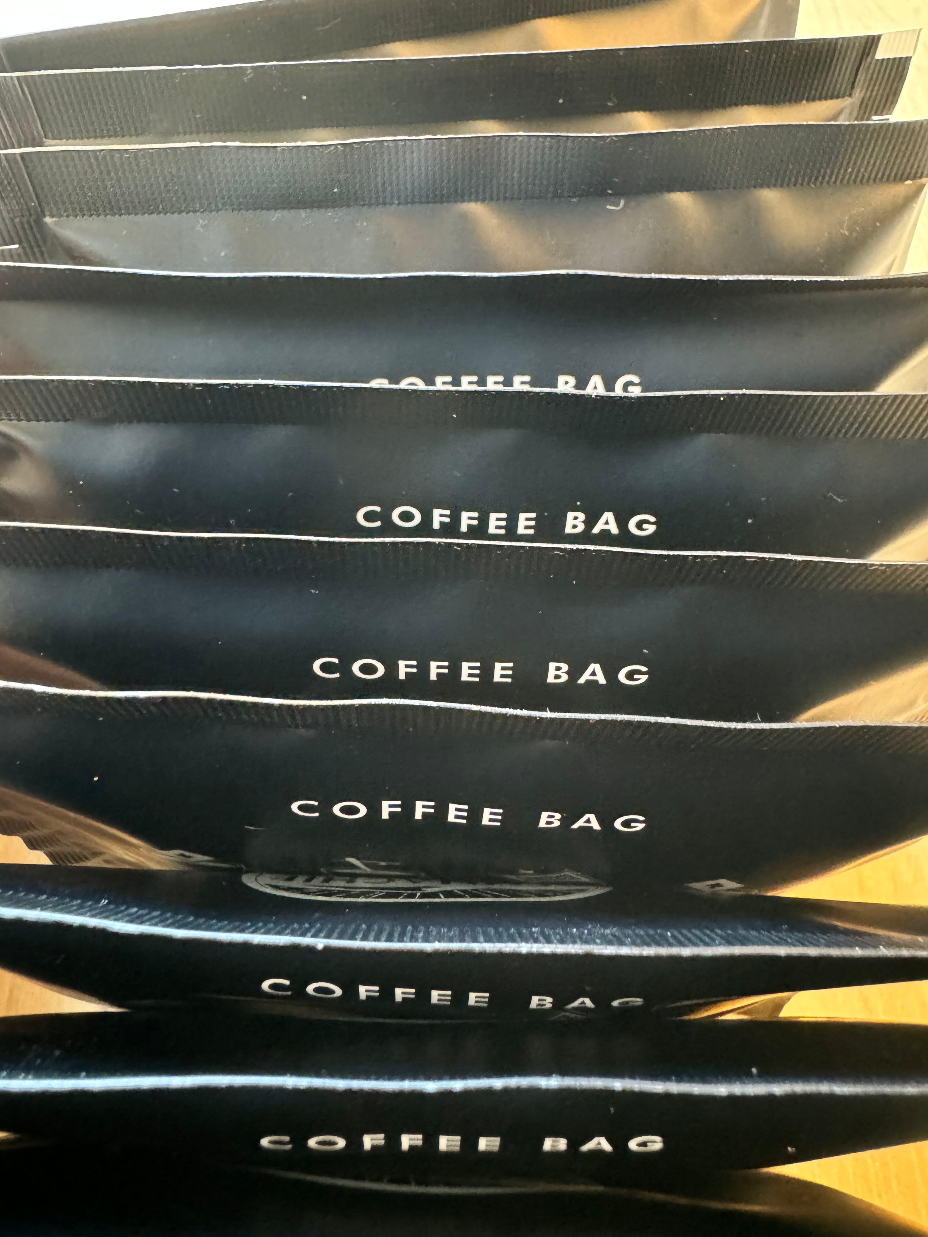 10 x 10g Biodegradable Coffee Brew Bag - Seasonal House Blend (Case, 10 single boxes) - Bennachie Coffee