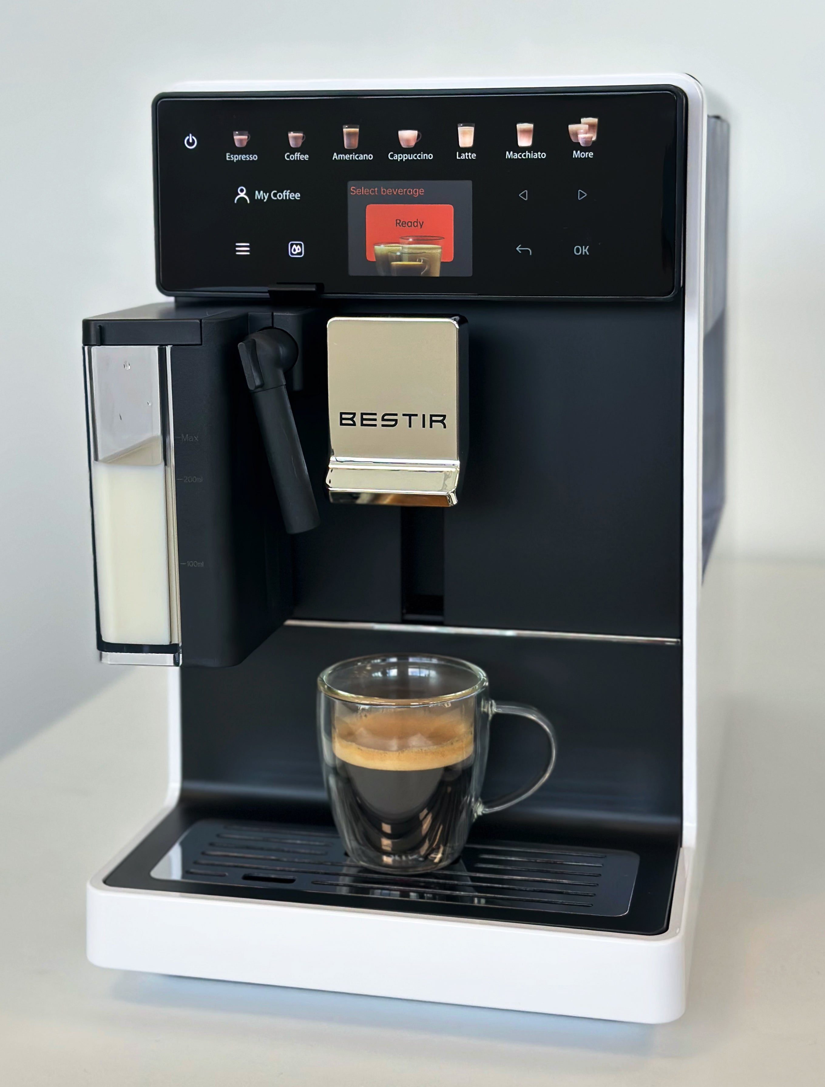 Bestir Melange Compact Bean-to-Cup Coffee Machine