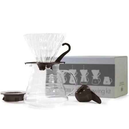 Hario V60 Glass Coffee Brewing Set - Bennachie Coffee