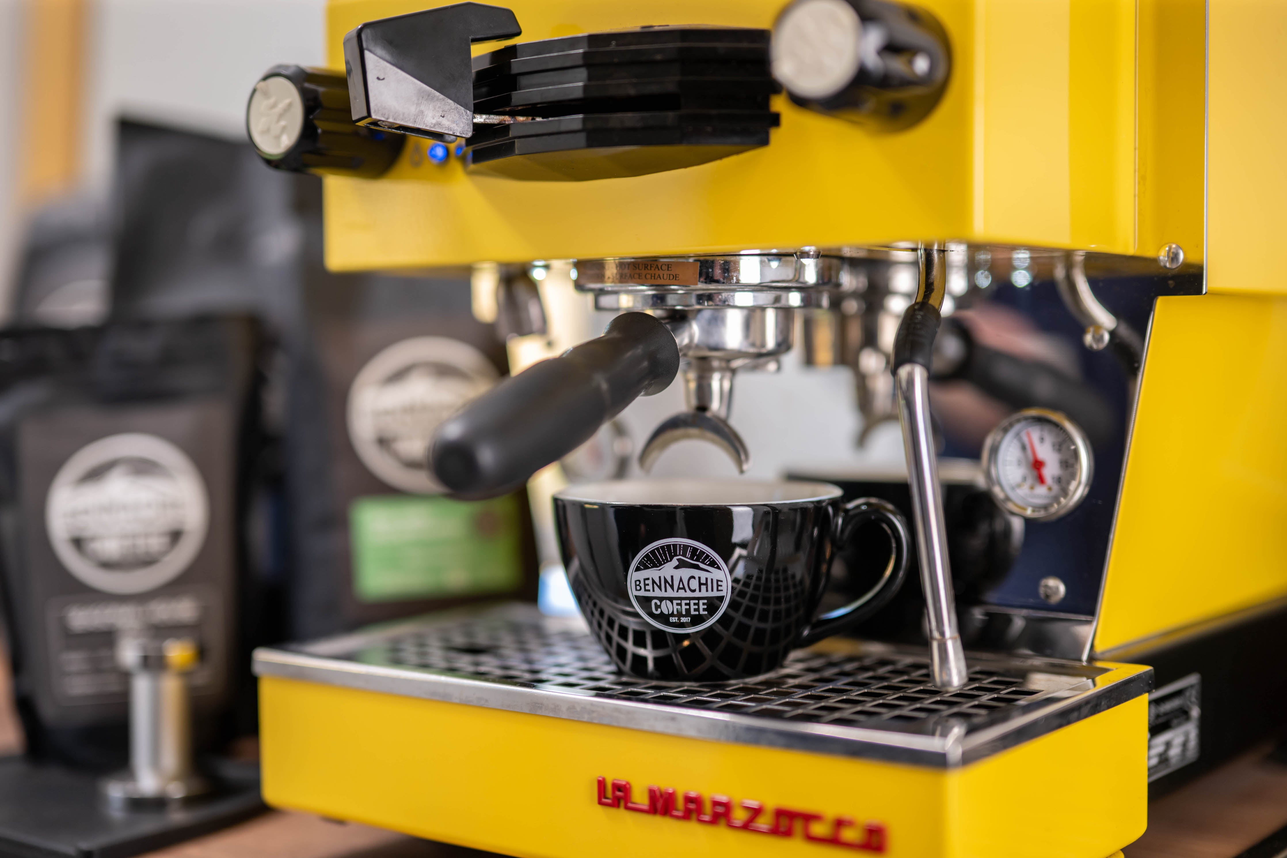Bennachie Coffee Cup and Coffee