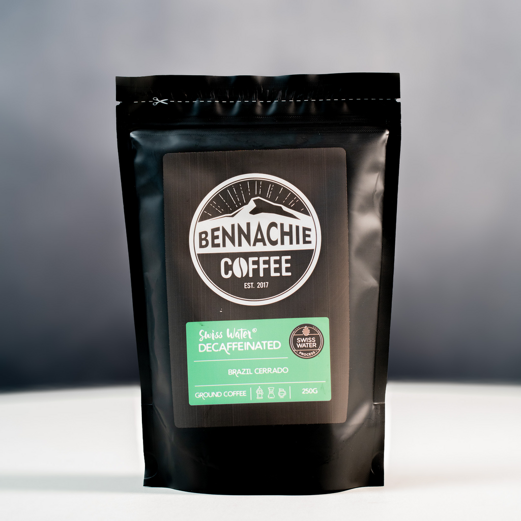 250g - Decaf, Swiss Water Process Coffee - Bennachie Coffee