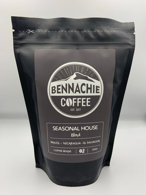 Case of 20x250g - Seasonal House Blend Coffee Beans