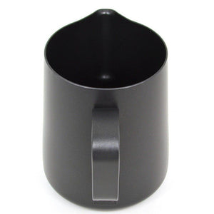 Rhino Stealth Black Milk Pitcher - 12oz/360ml