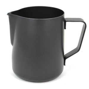 Rhino Stealth Black Milk Pitcher - 12oz/360ml